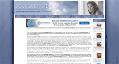 Desktop Screenshot of boutiquehotelswebsite.co.uk